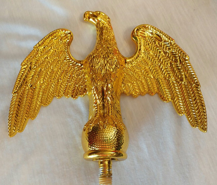 Gold Eagle Pole Topper